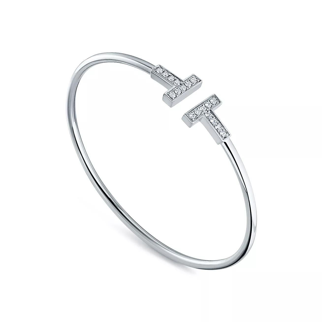 ティファニー T ダイヤモンド ワイヤー ブレスレット