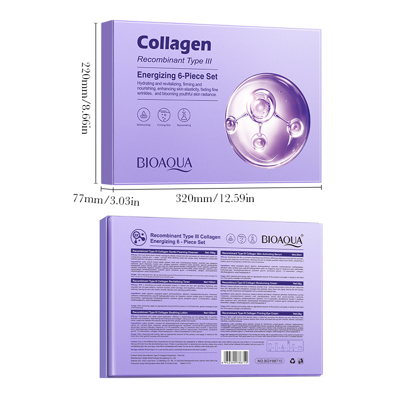  SADOER Collagen Firming 6-Piece Skincare Set - Moisturizing & Hydrating