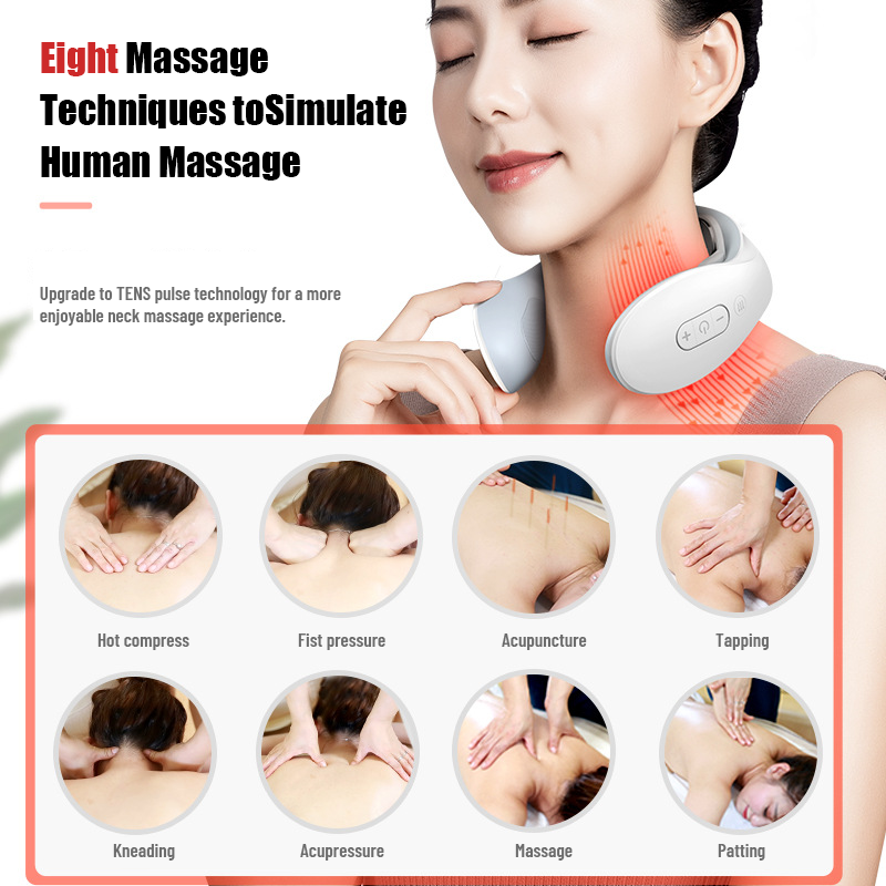  Neck Massager Multi-Functional Cervical Spine Shoulder Device