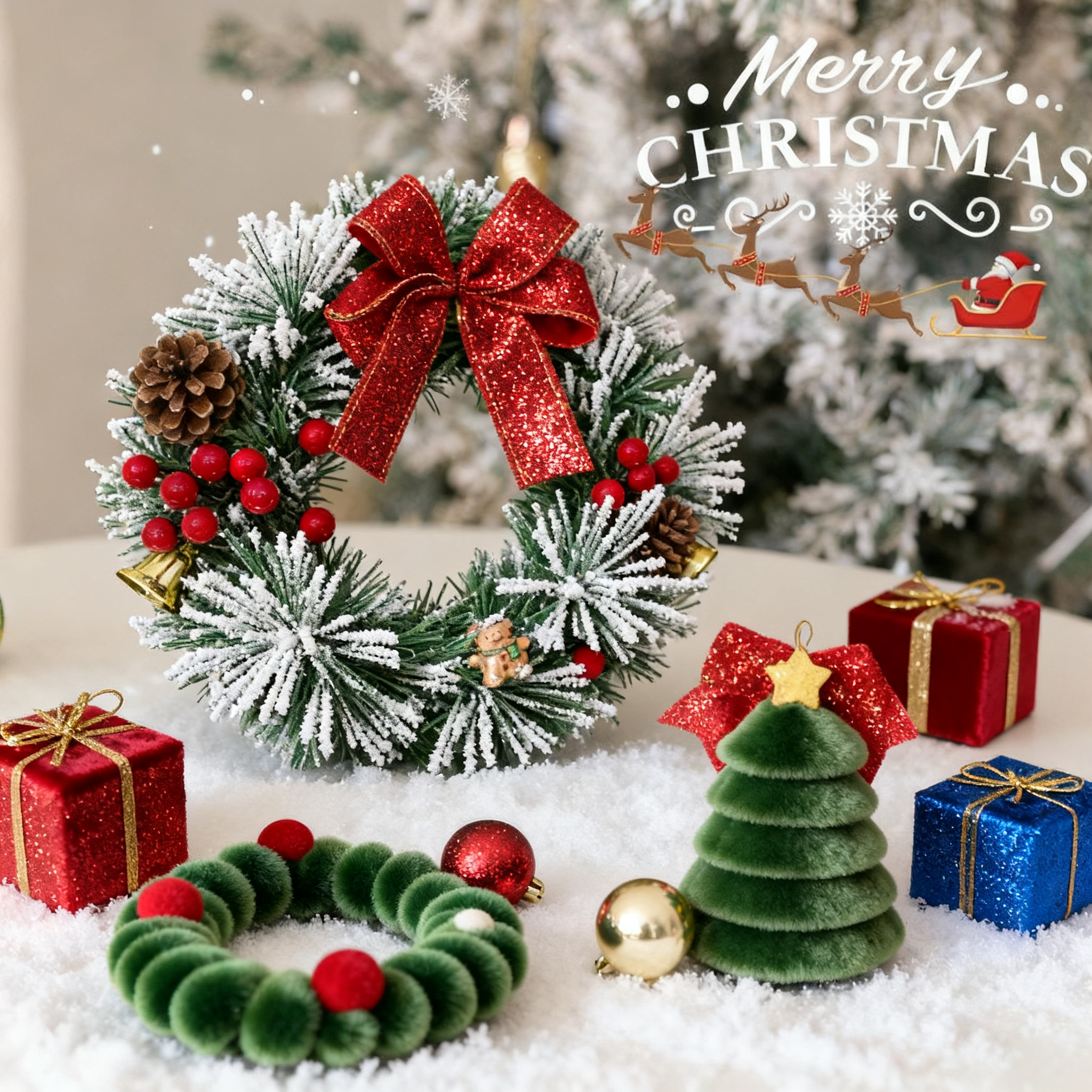 Handmade Christmas Wreath