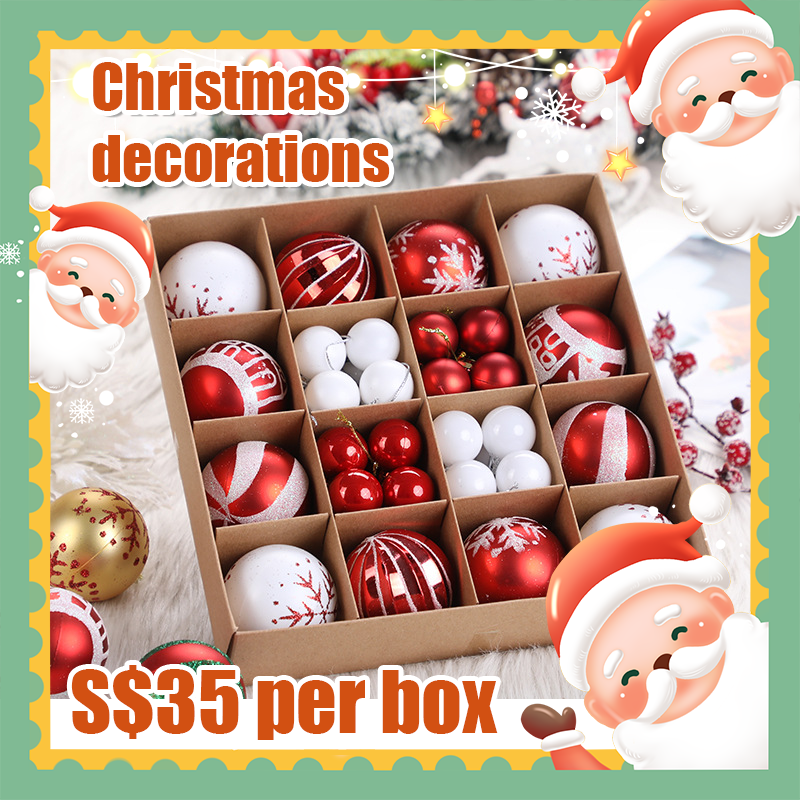 painted Christmas balls