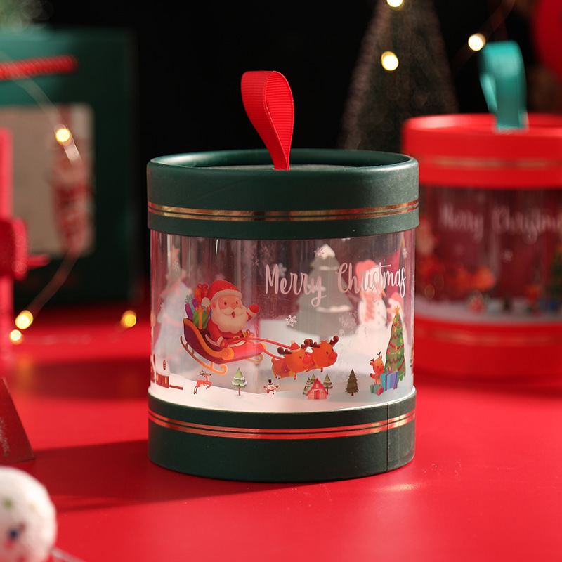 Christmas Transparent Apple Gift Box