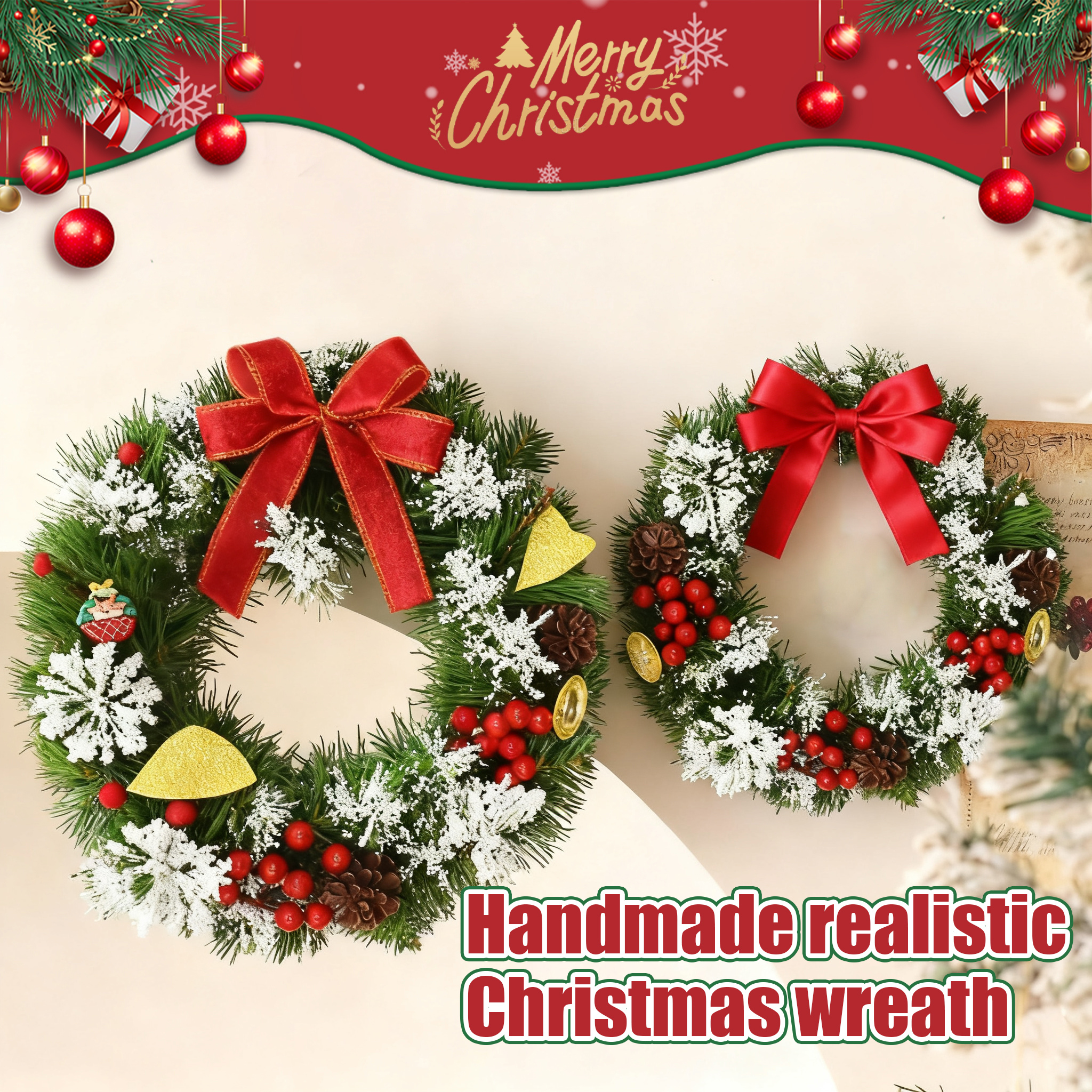 Handmade Christmas Wreath