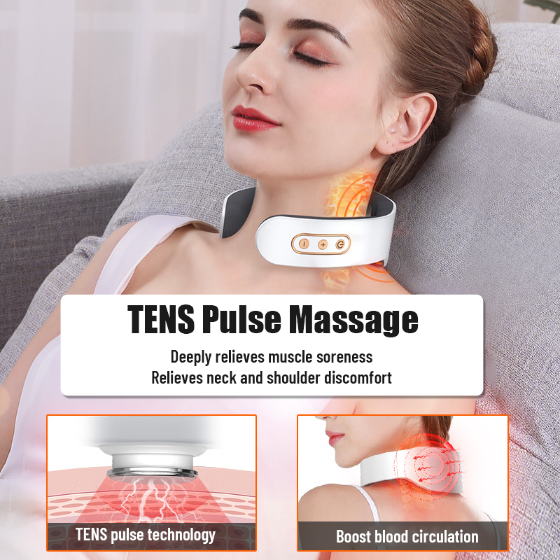  Neck Massager Multi-Functional Cervical Spine Shoulder Device