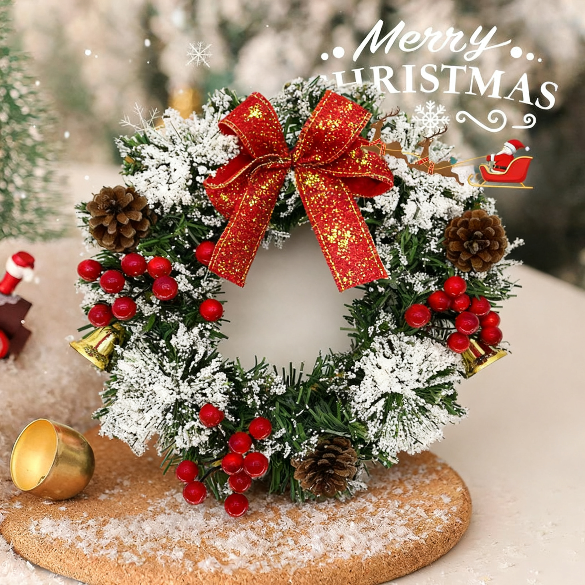 Handmade Christmas Wreath