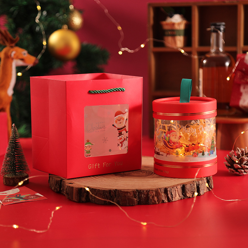 Christmas Transparent Apple Gift Box
