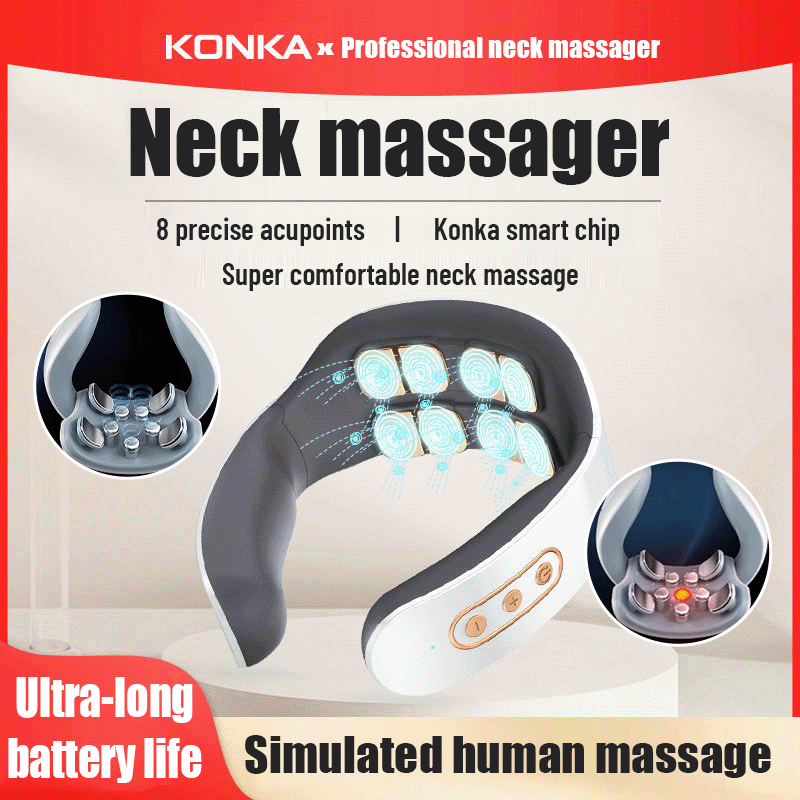  Neck Massager Multi-Functional Cervical Spine Shoulder Device