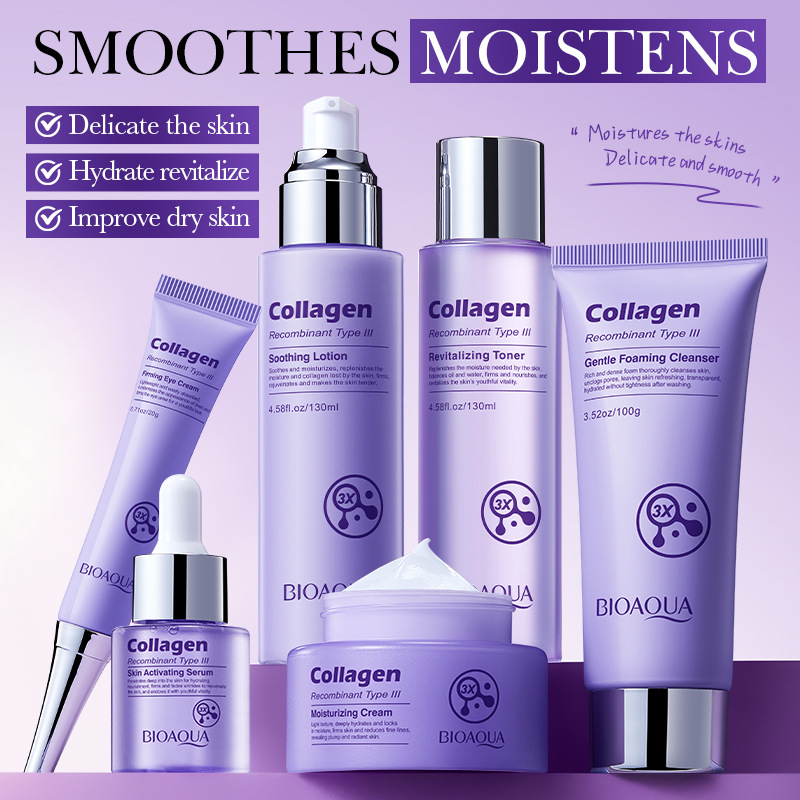  SADOER Collagen Firming 6-Piece Skincare Set - Moisturizing & Hydrating