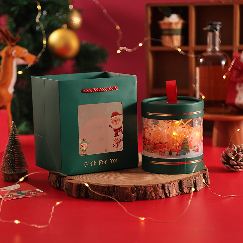 Christmas Transparent Apple Gift Box