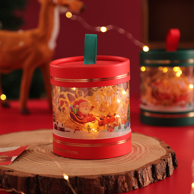 Christmas Transparent Apple Gift Box