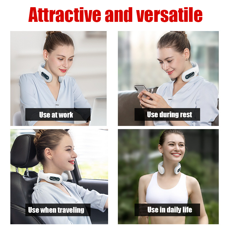  Neck Massager Multi-Functional Cervical Spine Shoulder Device