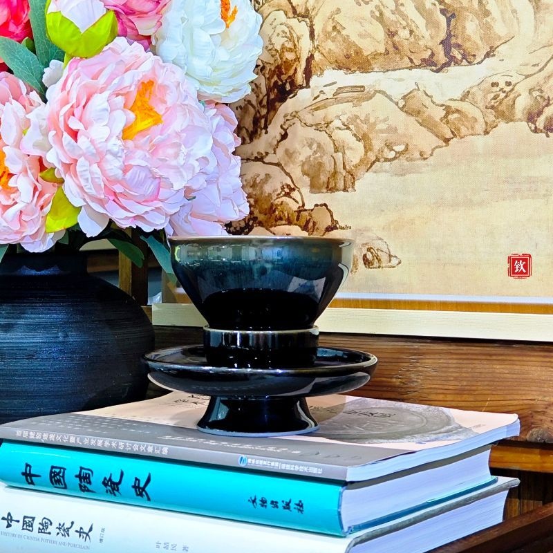 兔毫點茶+烏金盞樽組合 可單售