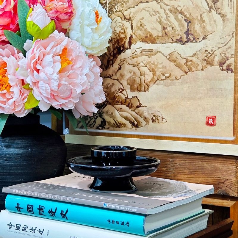 兔毫點茶+烏金盞樽組合 可單售