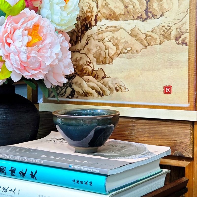 兔毫點茶+烏金盞樽組合 可單售