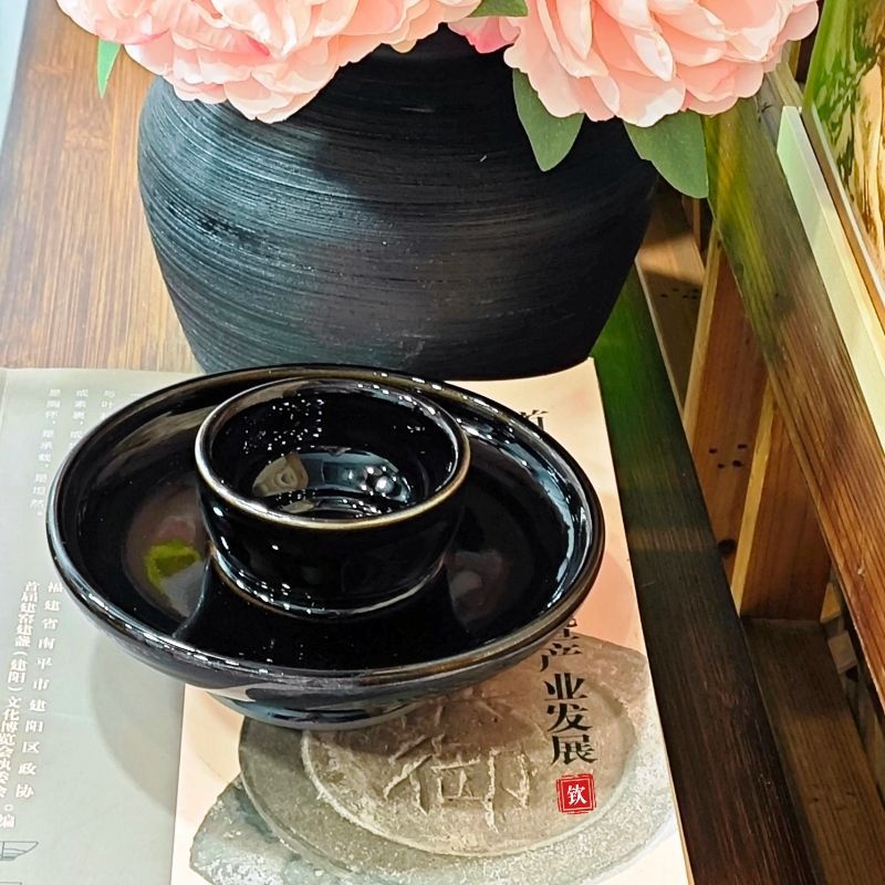 兔毫點茶+烏金盞樽組合 可單售