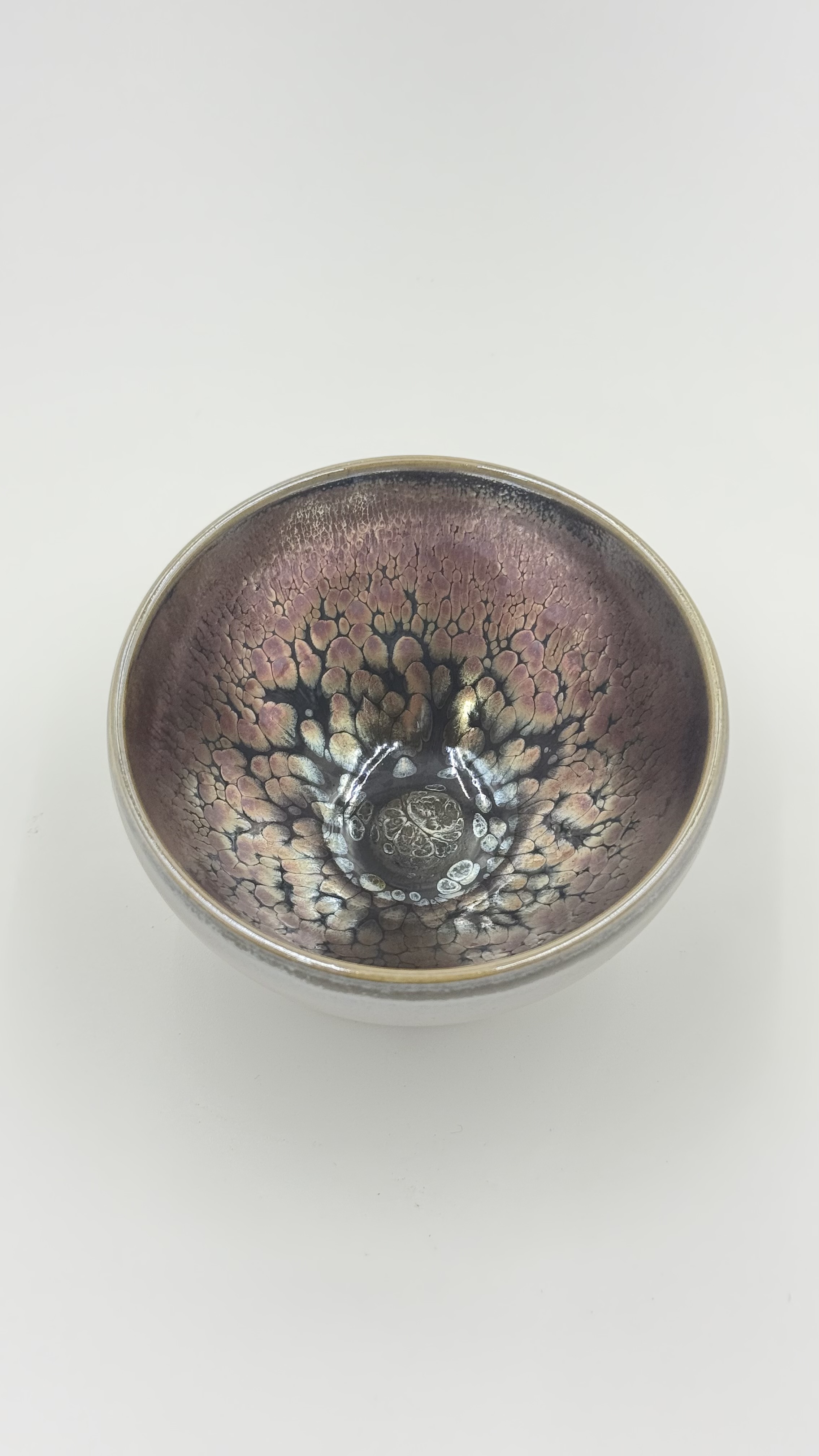 龙腾镇心彩金油滴盏朱熹故里非物质文化遗产福建建阳建窑电烧人工