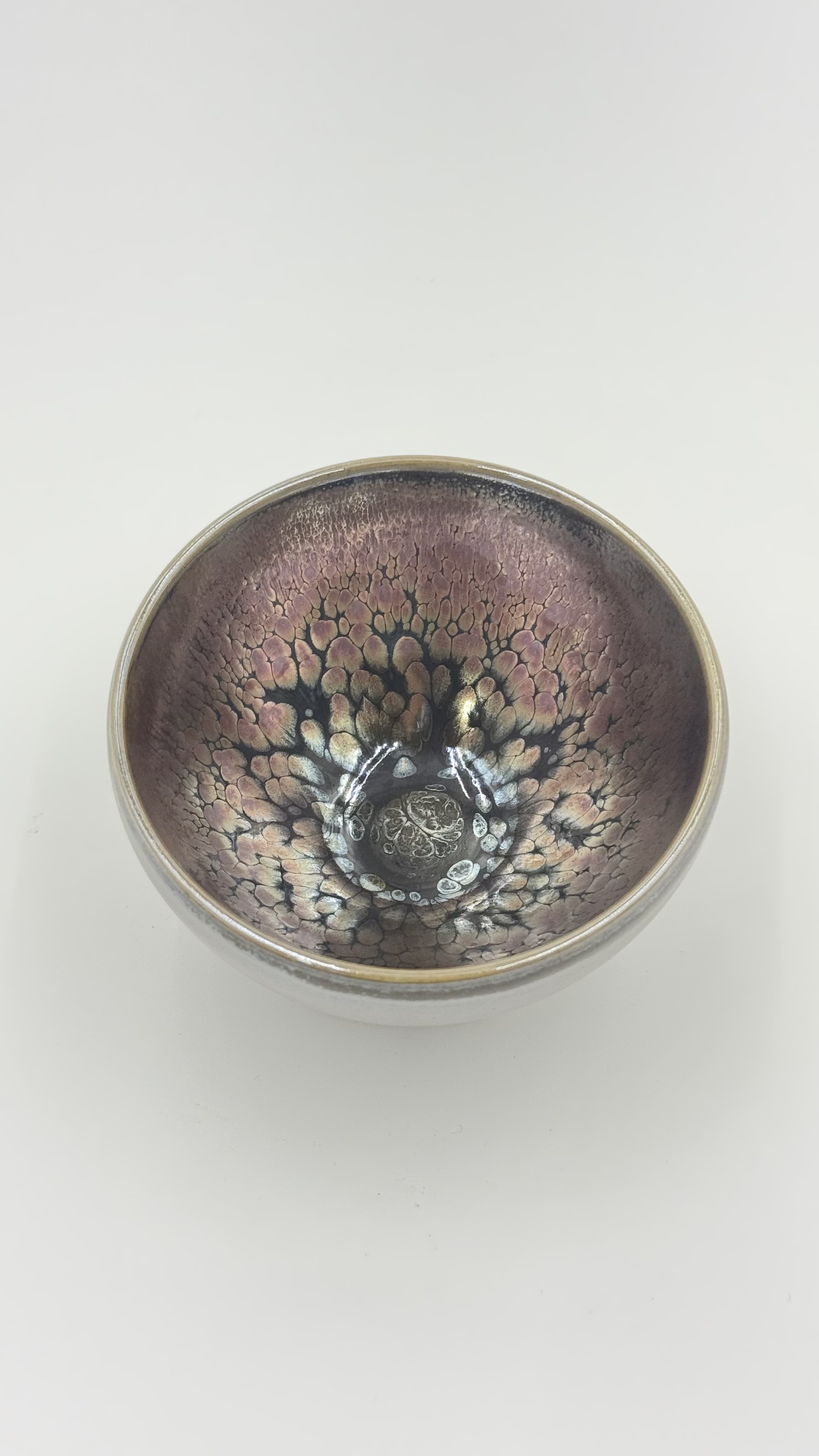 龙腾镇心彩金油滴盏朱熹故里非物质文化遗产福建建阳建窑电烧人工