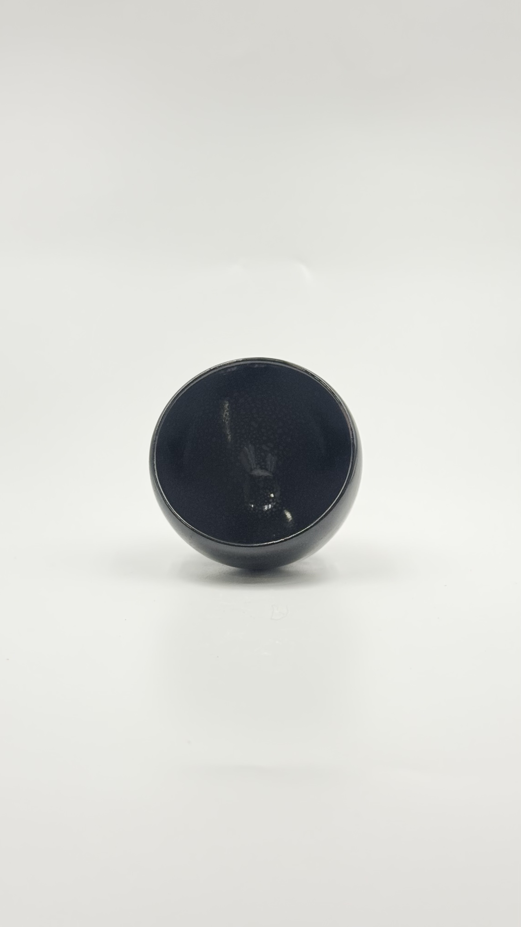 天目乌金鸡蛋品茗杯朱熹故里非物质文化遗产福建建阳建窑电烧人工