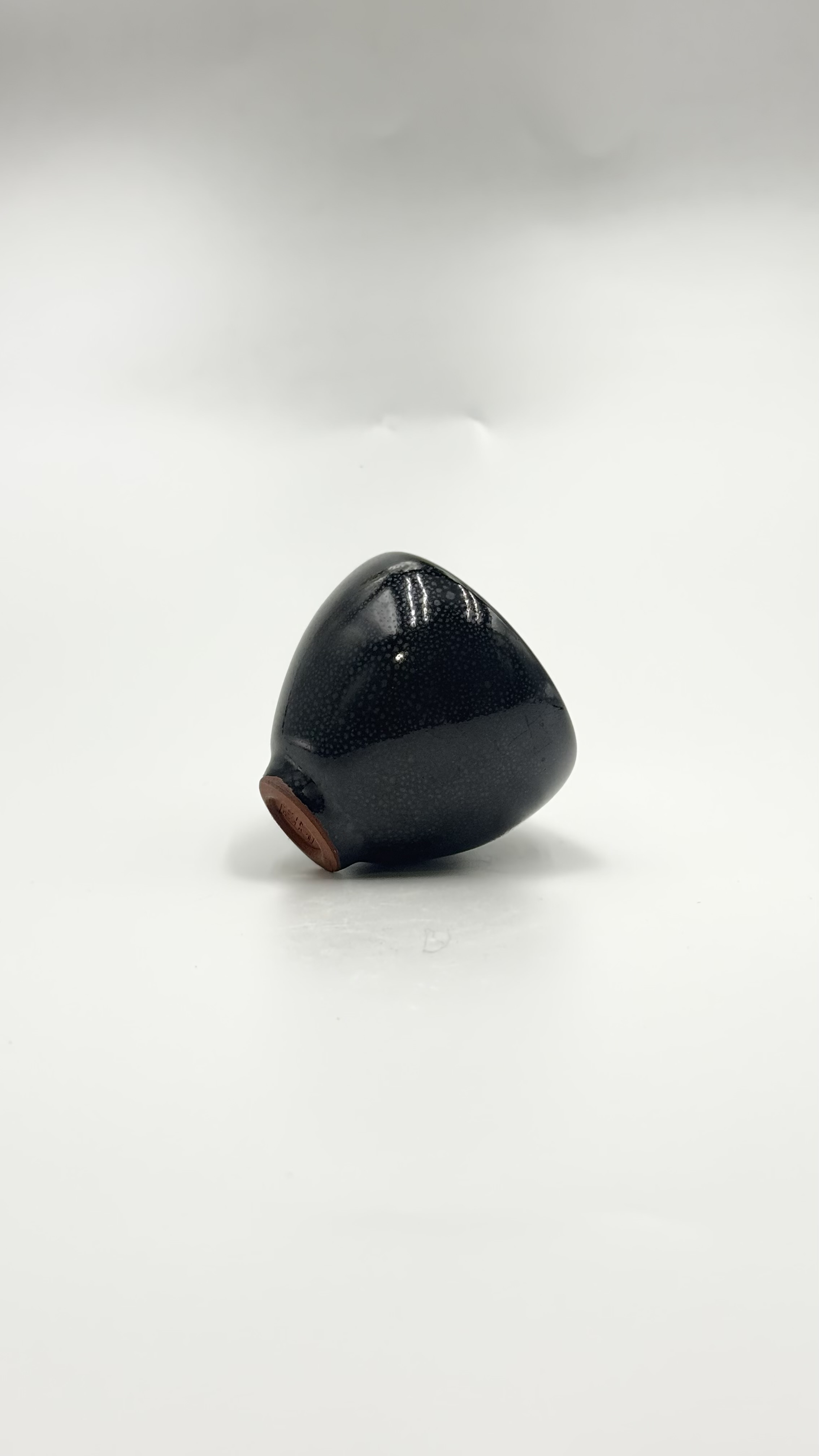 天目乌金鸡蛋品茗杯朱熹故里非物质文化遗产福建建阳建窑电烧人工