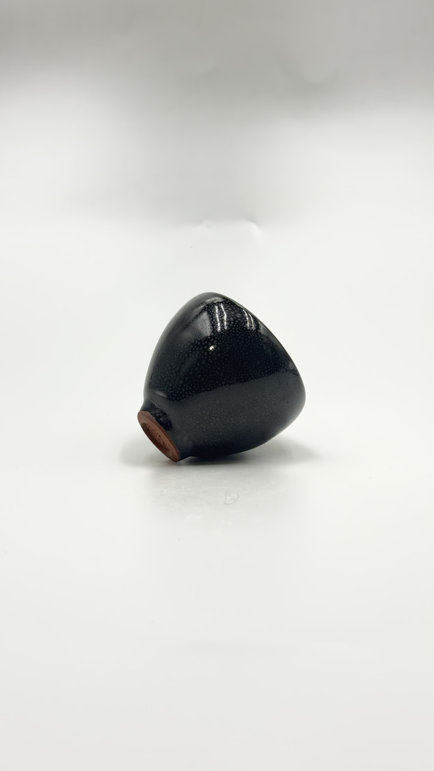 天目乌金鸡蛋品茗杯朱熹故里非物质文化遗产福建建阳建窑电烧人工