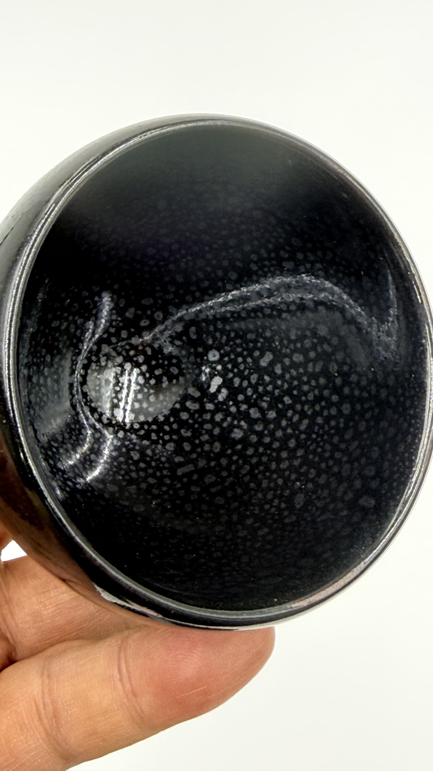 天目乌金鸡蛋品茗杯朱熹故里非物质文化遗产福建建阳建窑电烧人工