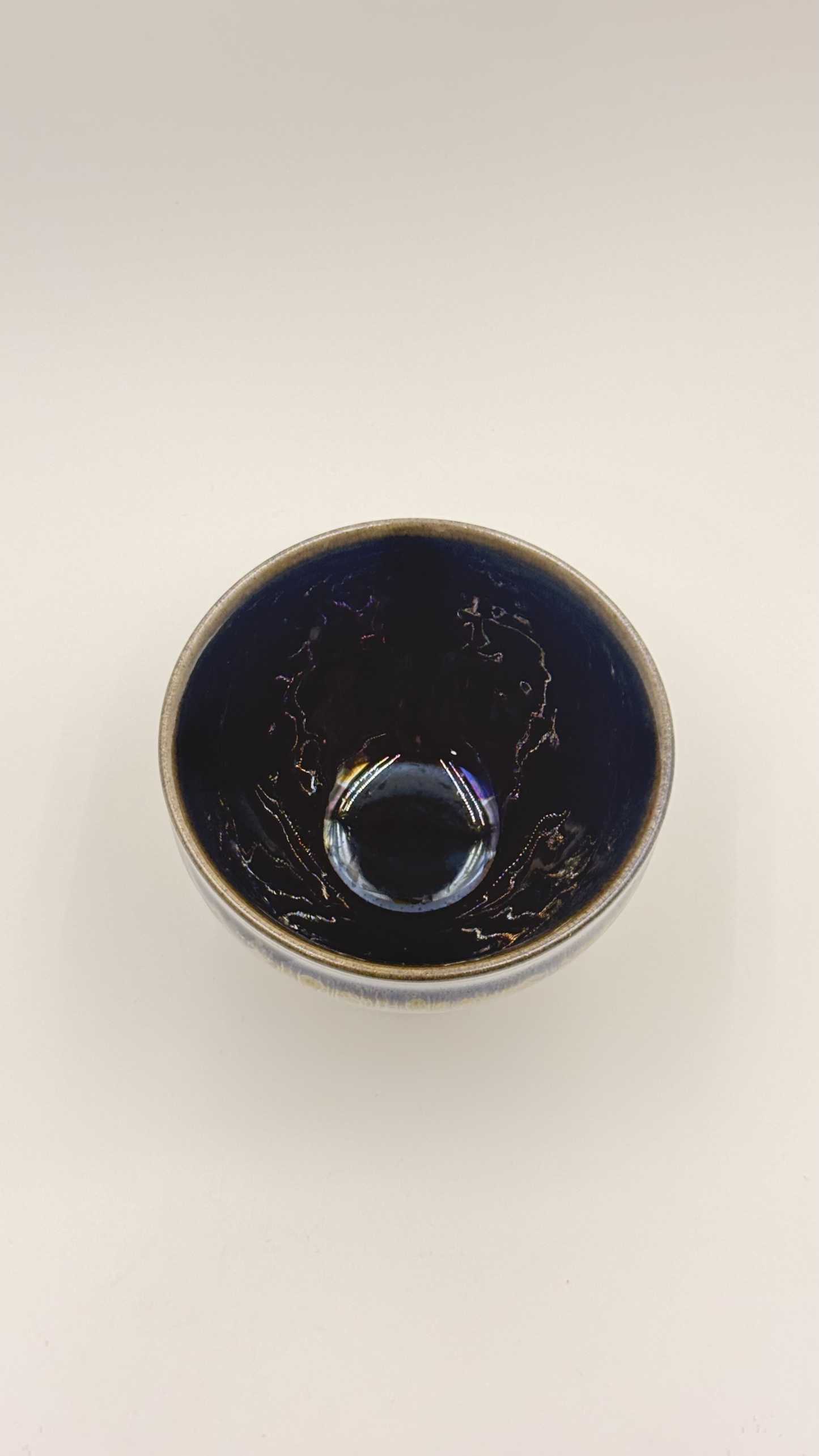 天目曜变油滴盏朱熹故里非物质文化遗产福建建阳建窑电烧人工