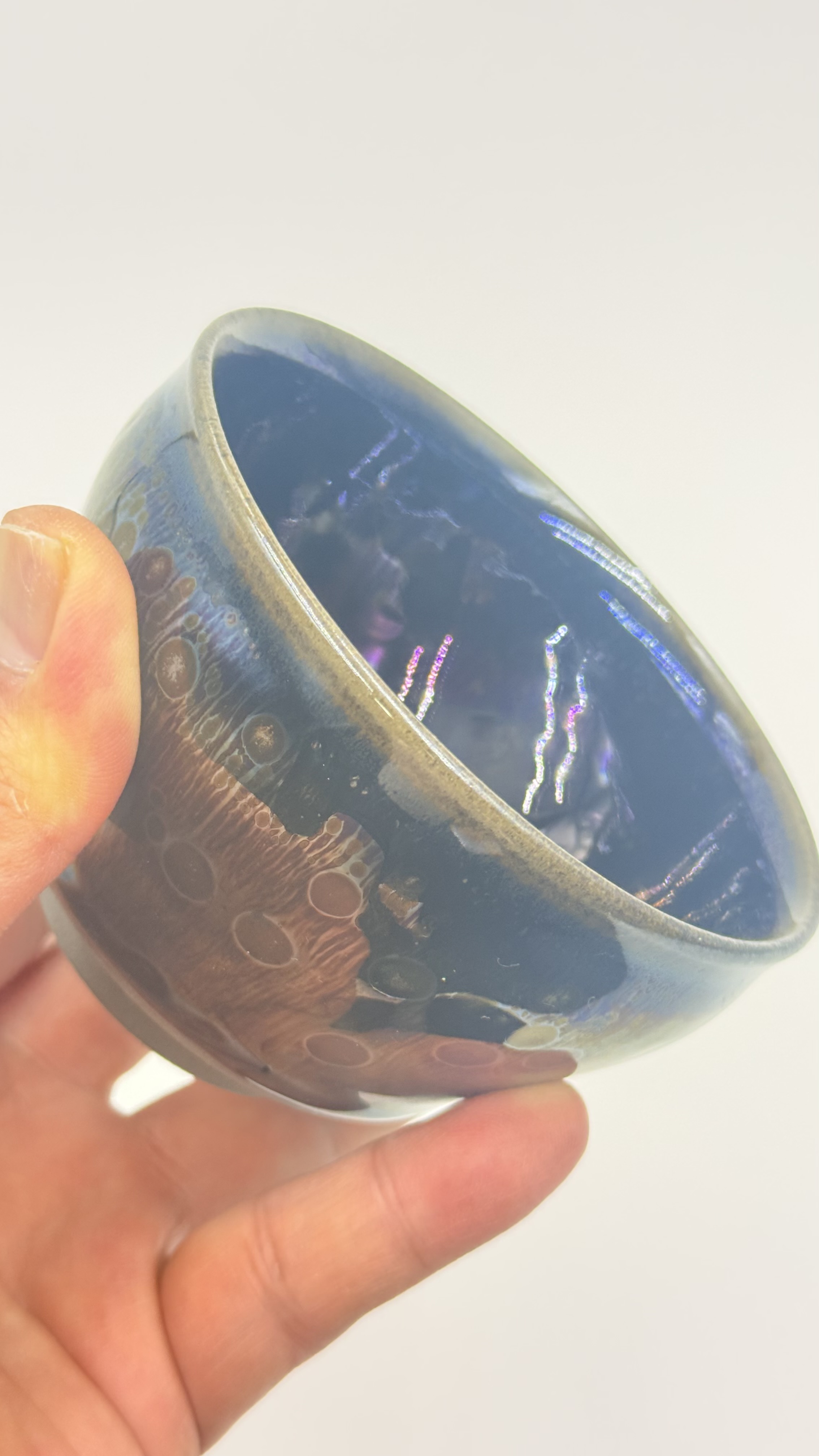 天目曜变油滴盏朱熹故里非物质文化遗产福建建阳建窑电烧人工