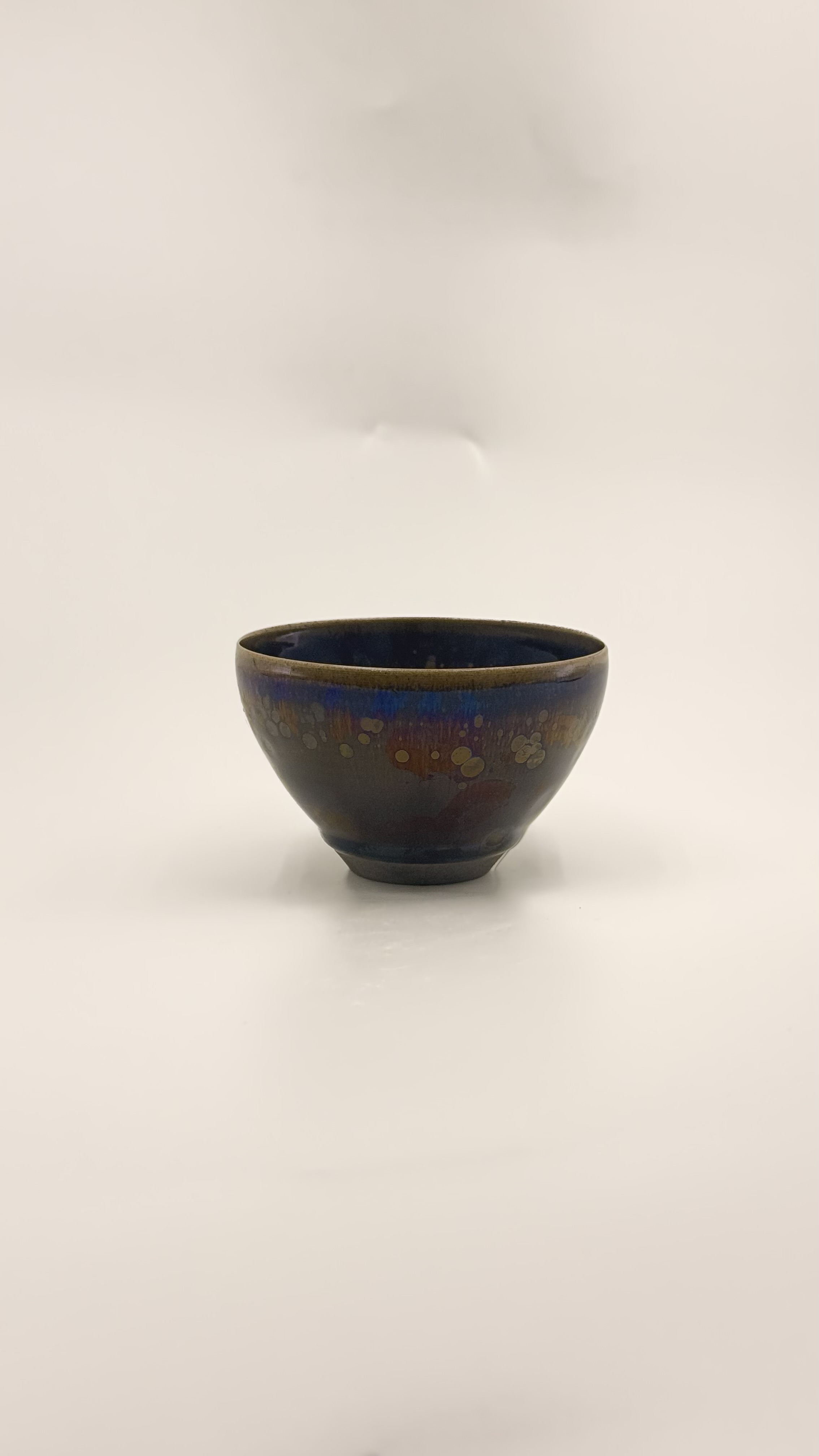 天目曜变油滴盏朱熹故里非物质文化遗产福建建阳建窑电烧人工