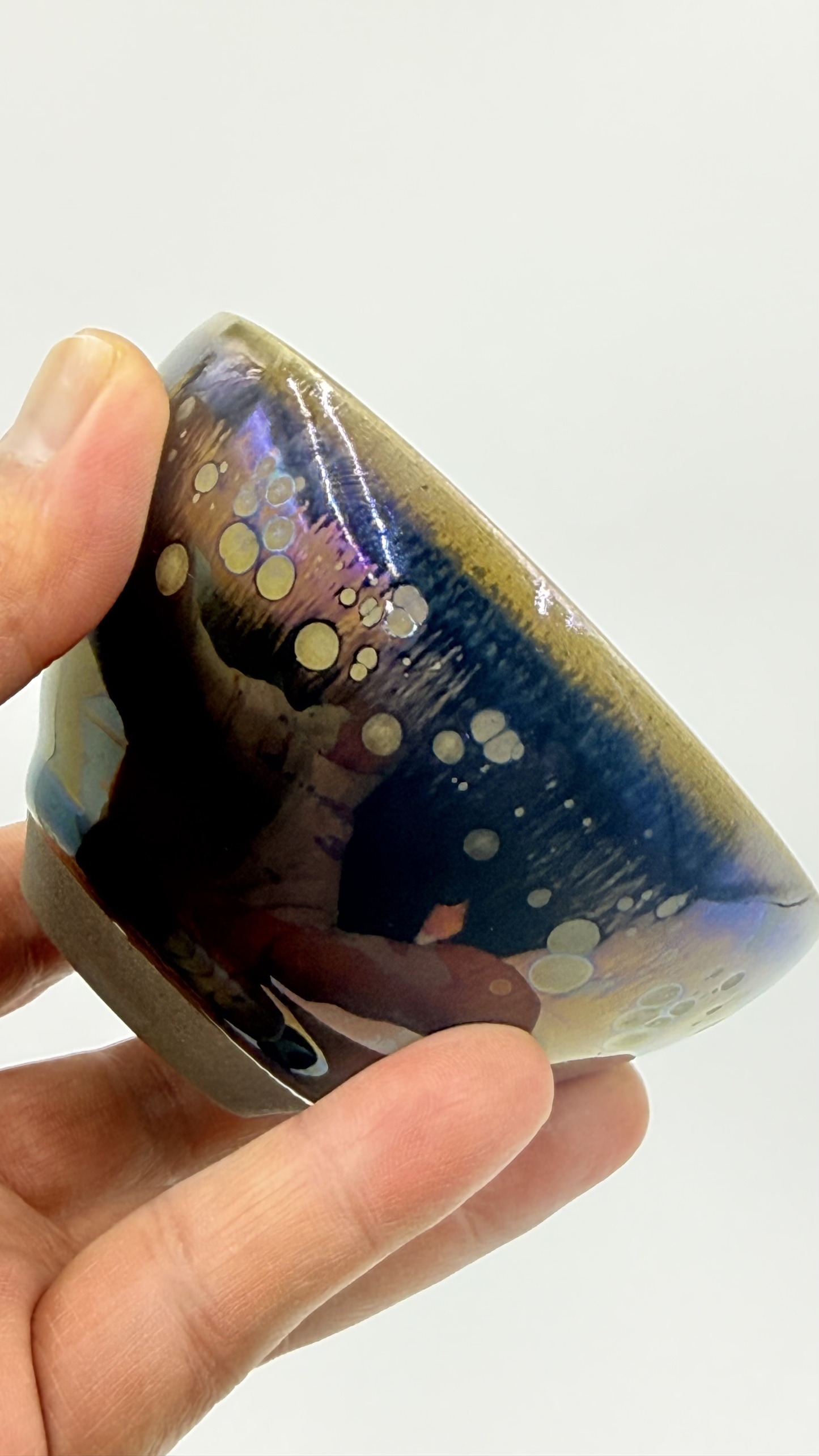 天目曜变油滴盏朱熹故里非物质文化遗产福建建阳建窑电烧人工