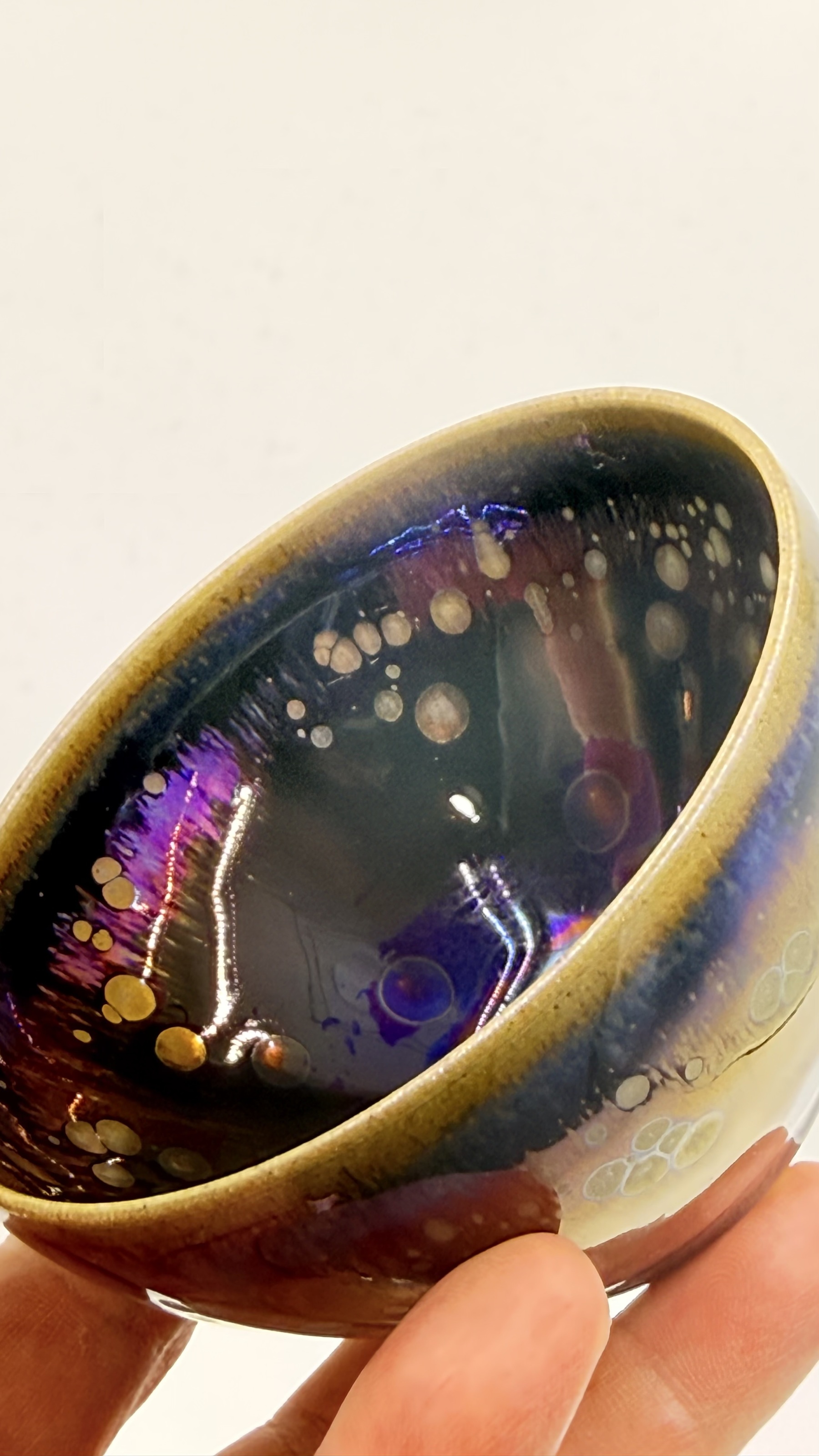 天目曜变油滴盏朱熹故里非物质文化遗产福建建阳建窑电烧人工