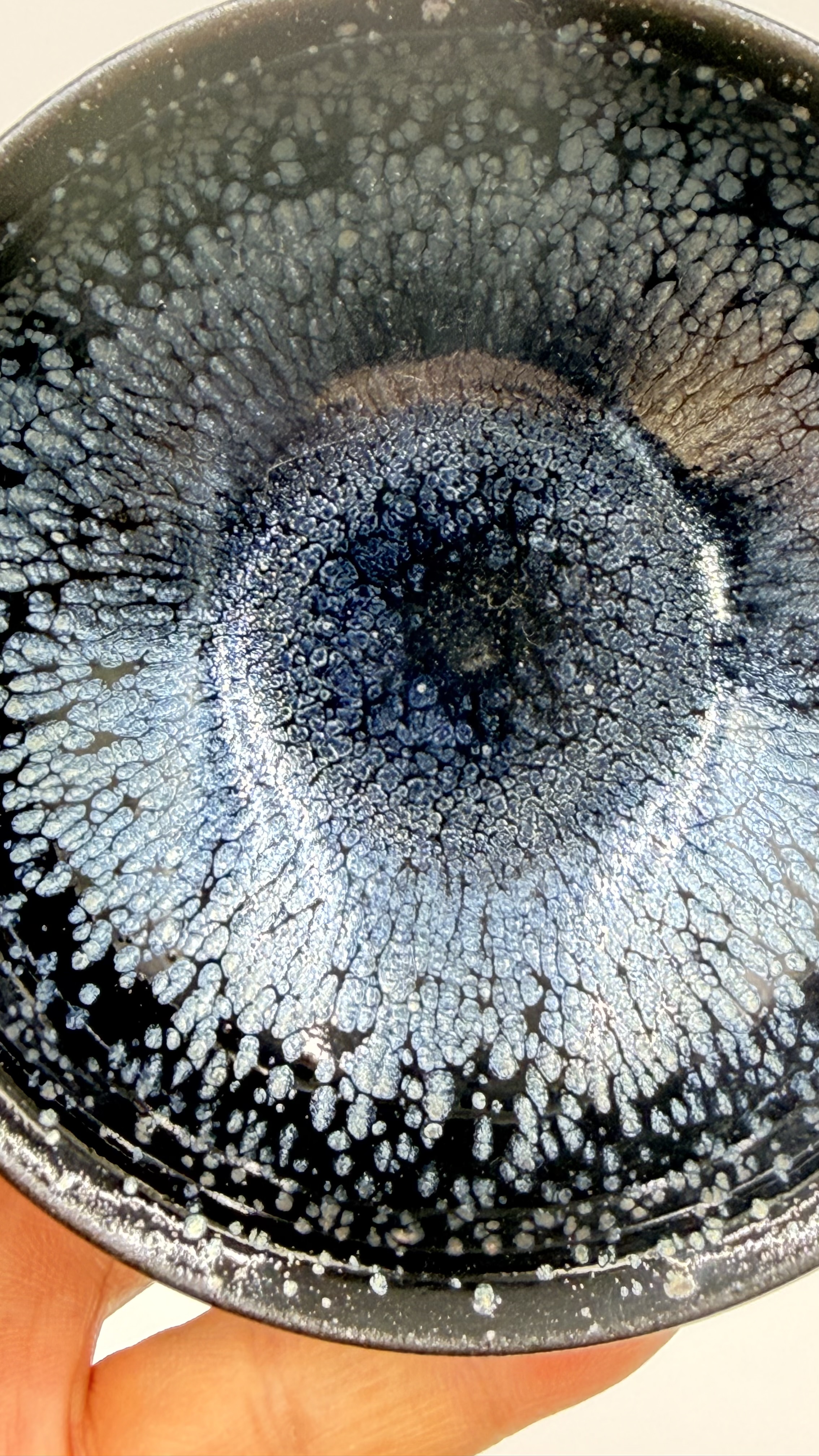 天目乌金银油滴朱熹故里非物质文化遗产福建建阳建窑电烧人工