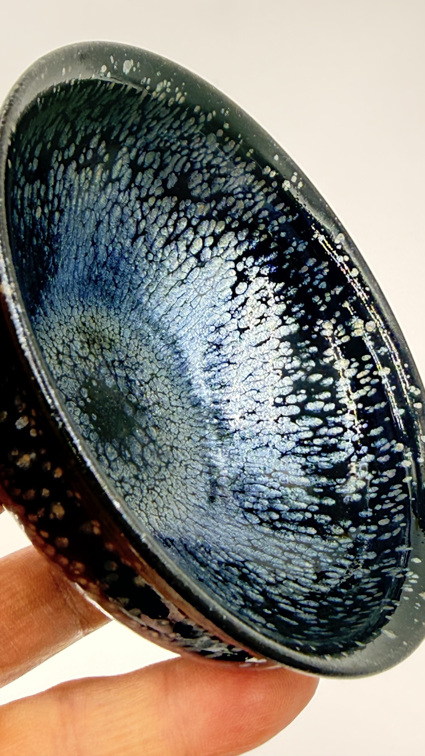 天目乌金银油滴朱熹故里非物质文化遗产福建建阳建窑电烧人工