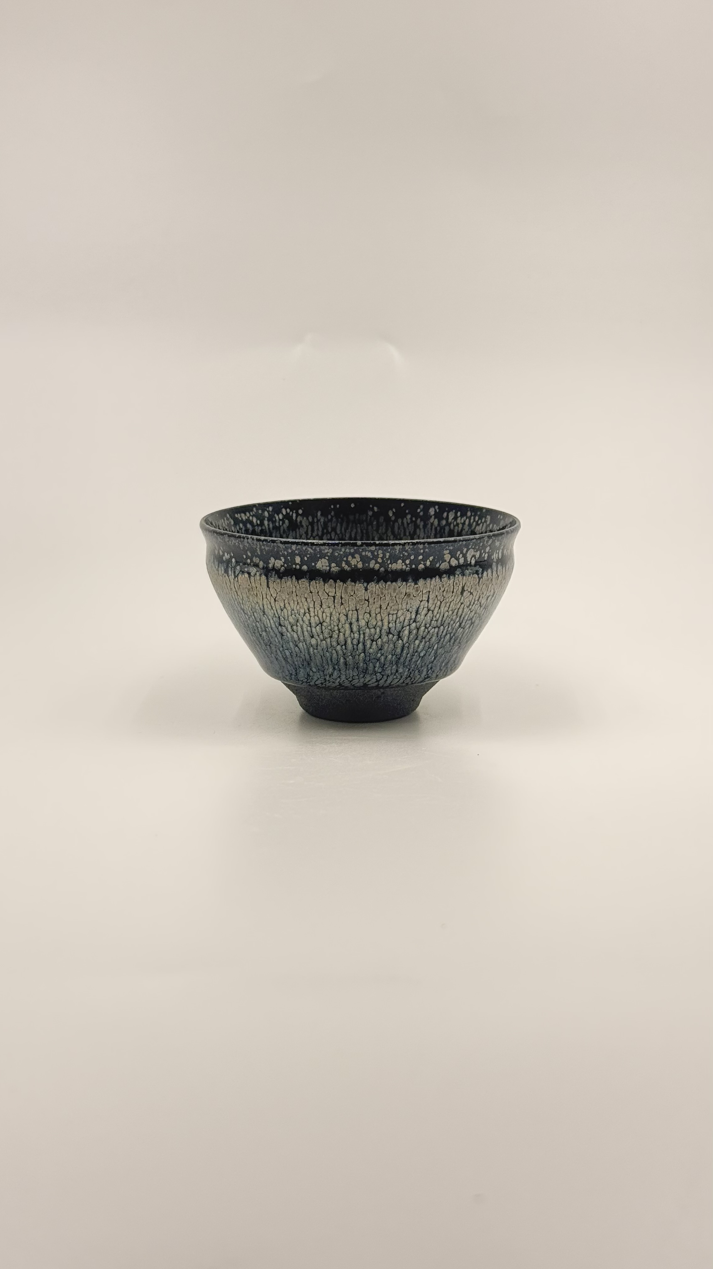 曜变黑底水母银油滴朱熹故里非物质文化遗产福建建阳建窑电烧人工