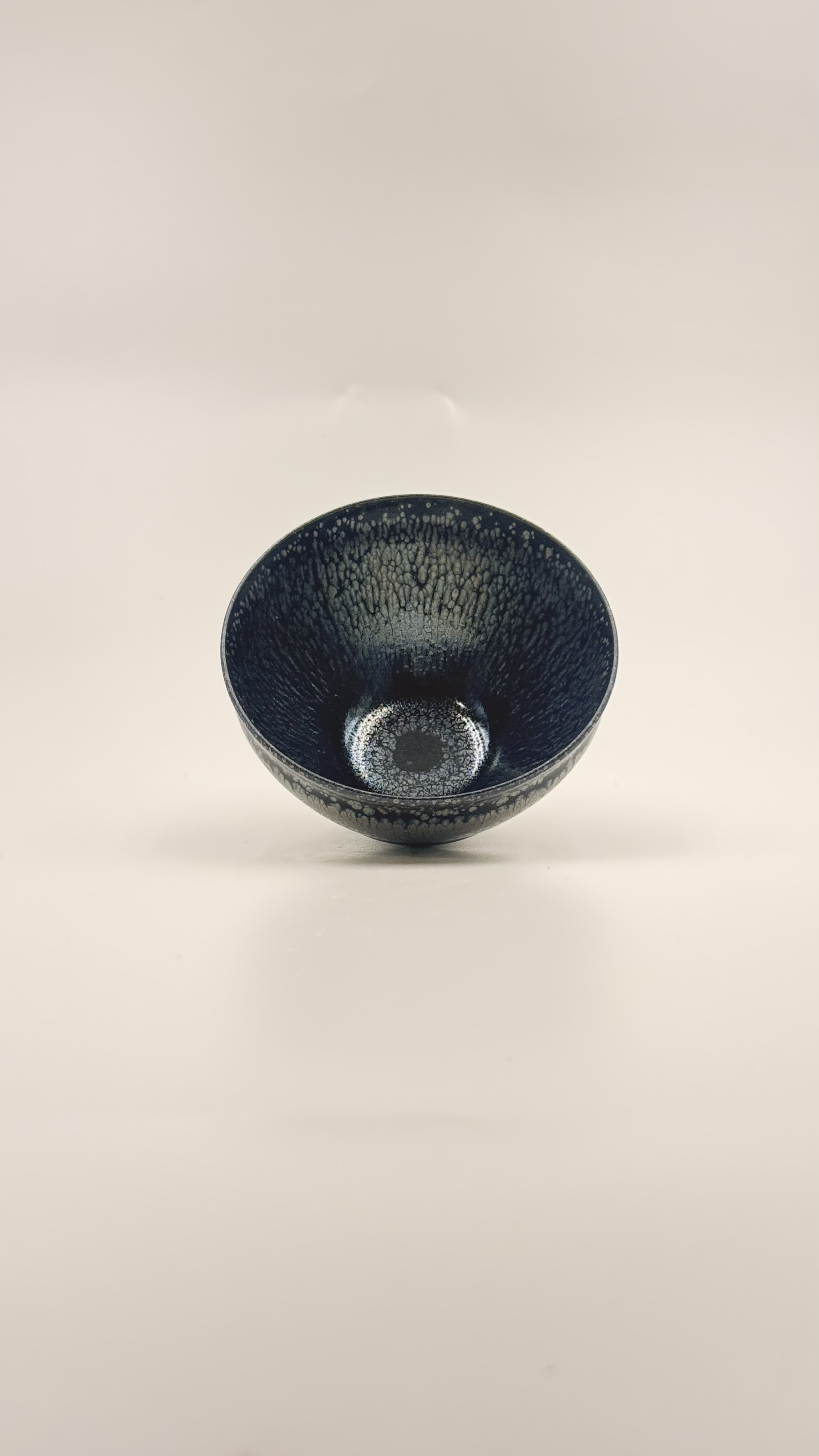 曜变黑底水母银油滴朱熹故里非物质文化遗产福建建阳建窑电烧人工