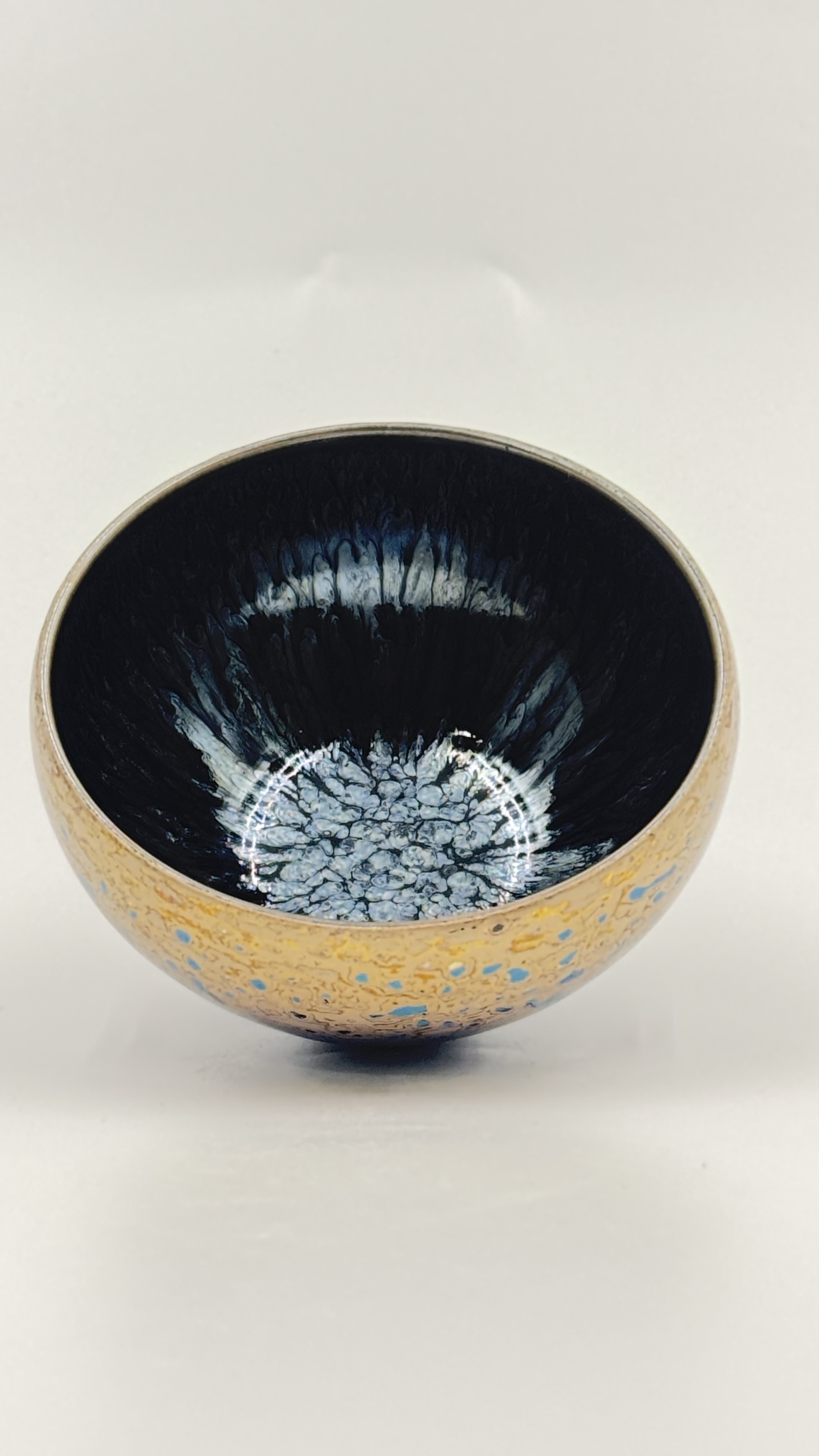 漆器百花盏朱熹故里非物质文化遗产福建建阳建窑电烧人工