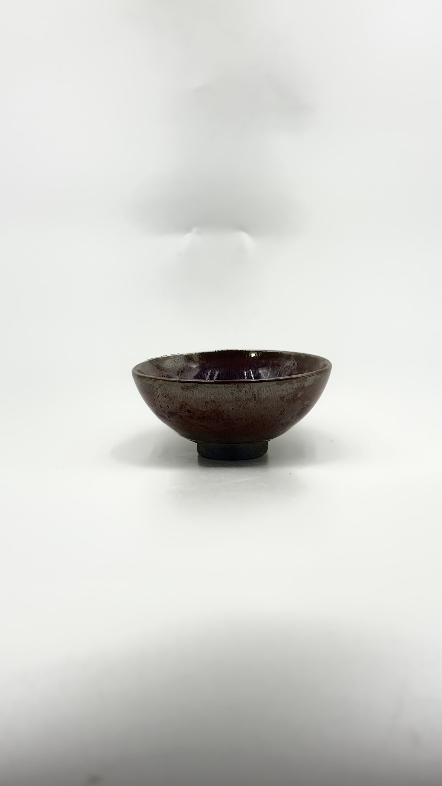 柿红兔毫盏国家高级工艺美术大师【李木贵】手制非物质文化遗产福建建阳建窑柴烧