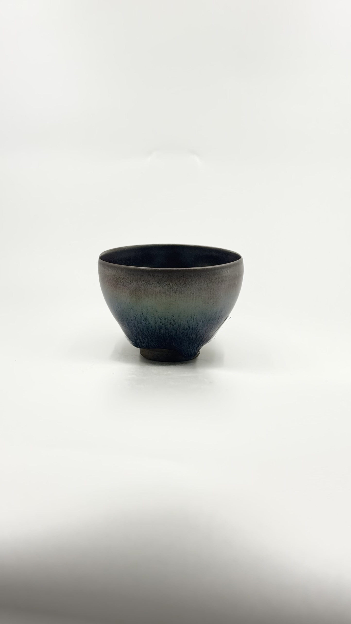 七彩曜变盏国家高级工艺美术大师【李木贵】手制非物质文化遗产福建建阳建窑柴烧