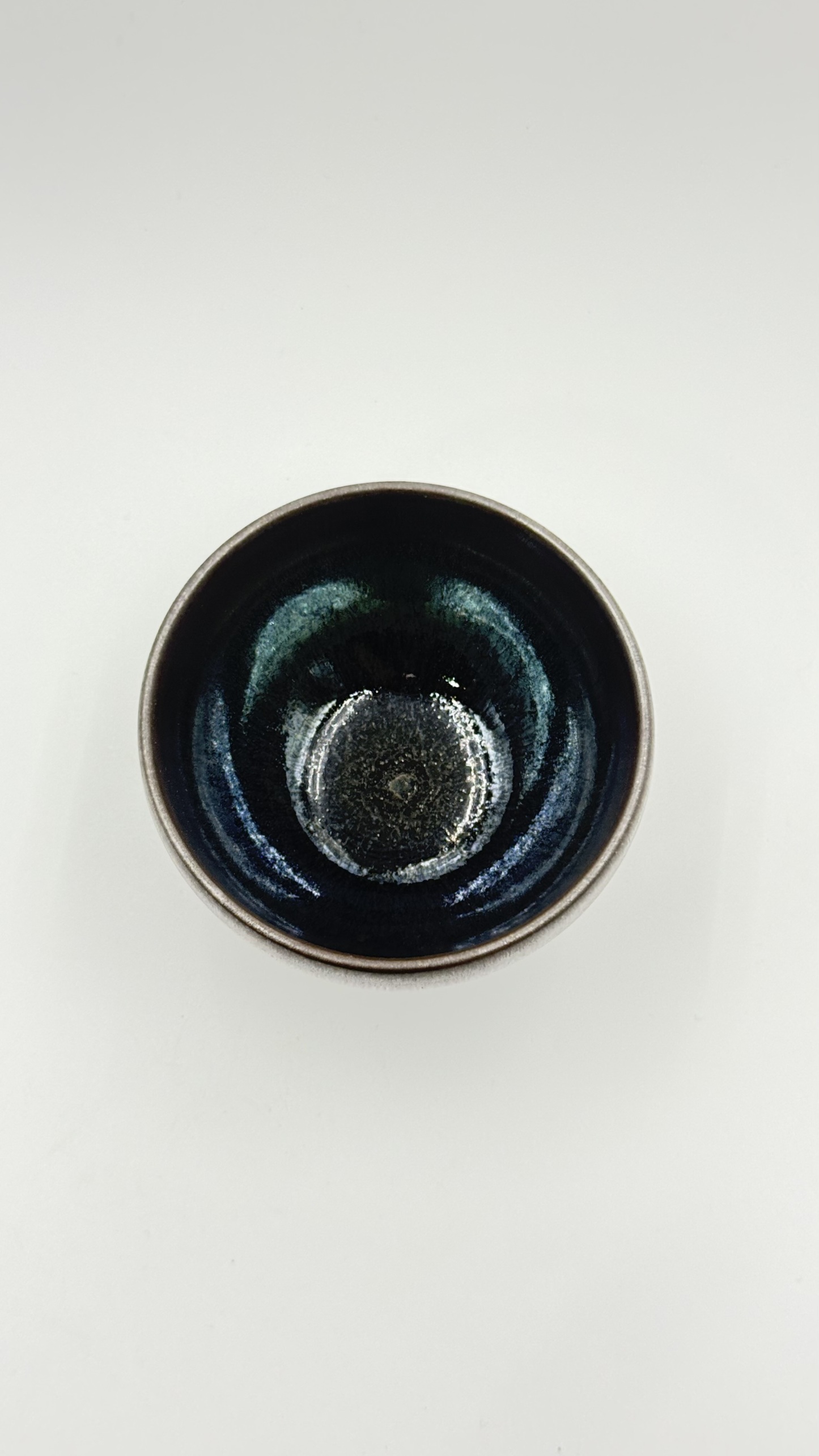 七彩曜变盏国家高级工艺美术大师【李木贵】手制非物质文化遗产福建建阳建窑柴烧