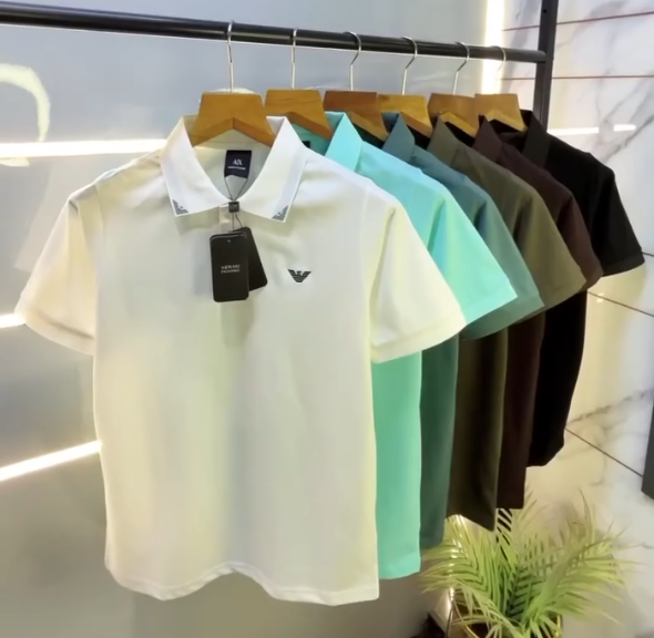 Signature Polo T-Shirt Collection – 4 Pieces