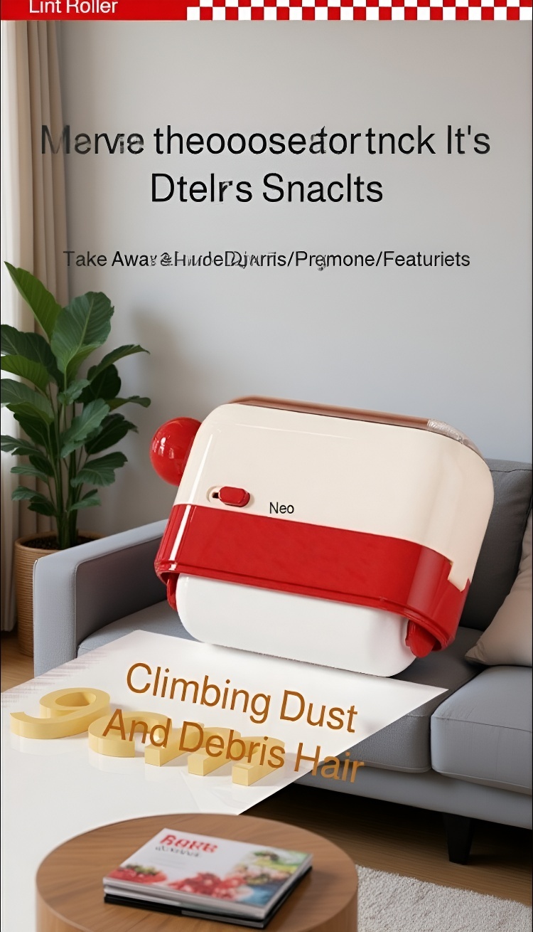 Easy pet hair cleaning with 2-in-1 brush