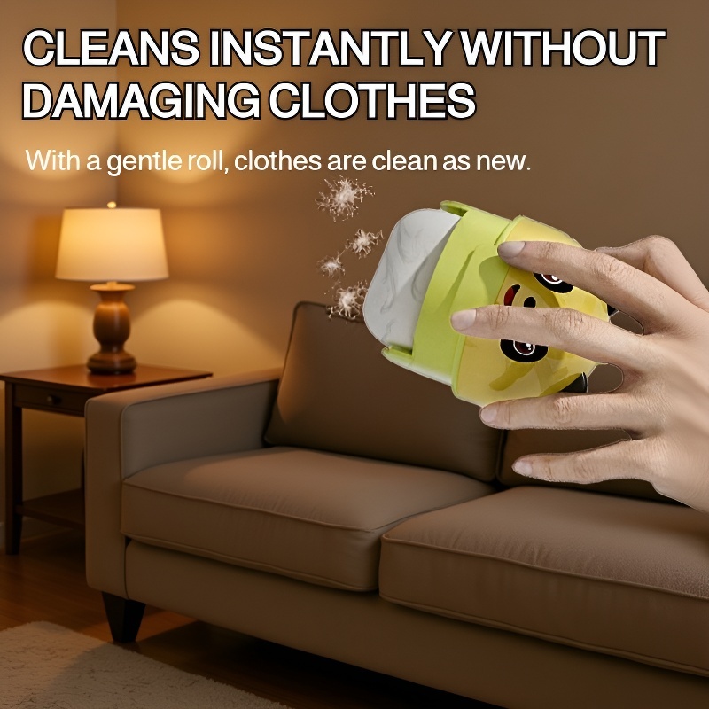 Reusable Cartoon Panda Sticky Roller Hair Remover