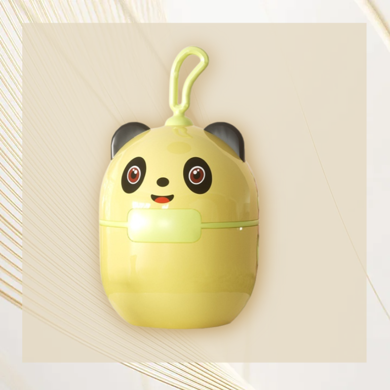 Reusable Cartoon Panda Sticky Roller Hair Remover