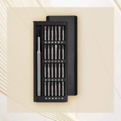 Comprehensive 25-in-1 Screwdriver Set for Maintenance Needs