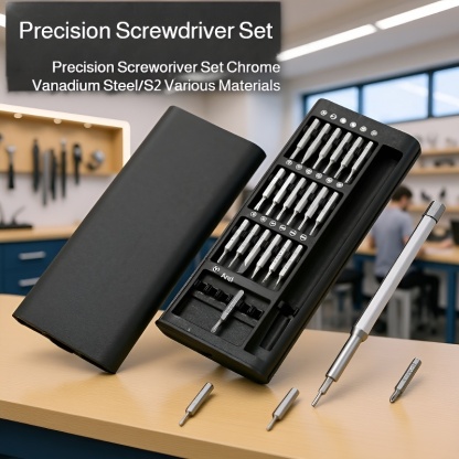 Comprehensive 25-in-1 Screwdriver Set for Maintenance Needs