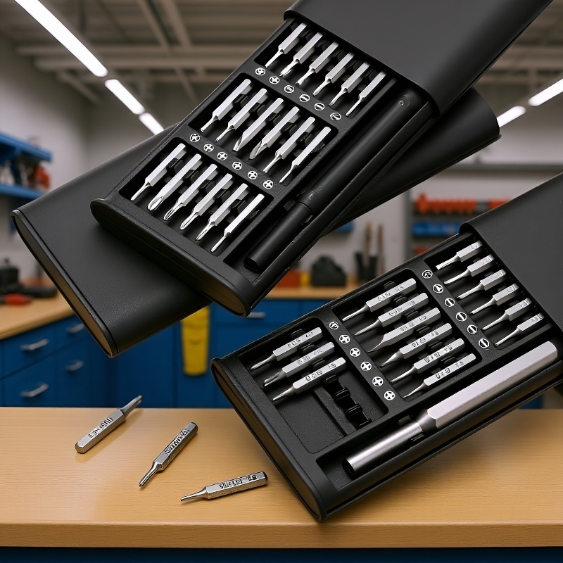 Comprehensive 25-in-1 Screwdriver Set for Maintenance Needs