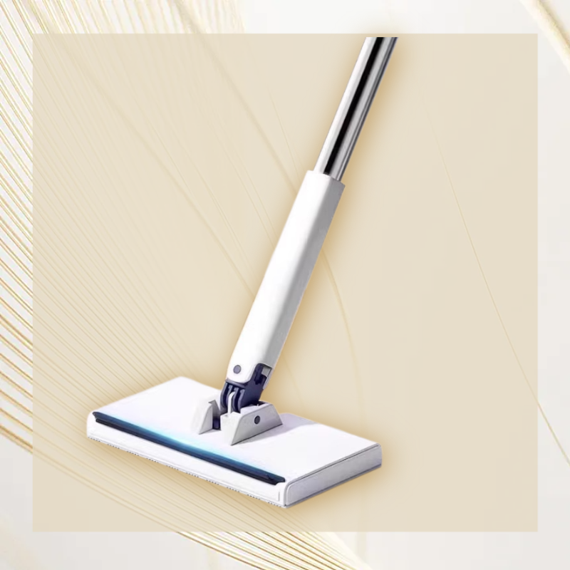 Lazy Flat Mop with Handle Press – Office Cleaning Tool