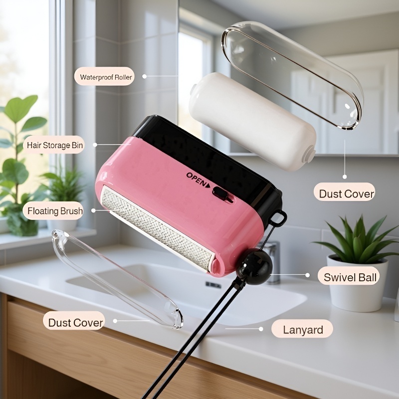 2-in-1 Static Pet Brush & Hair Remover Sticker