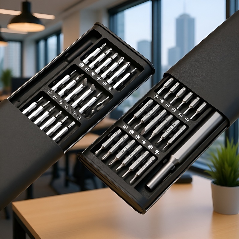 Comprehensive 25-in-1 Screwdriver Set for Maintenance Needs