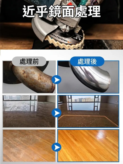 羊毛氈百葉輪拋光盤