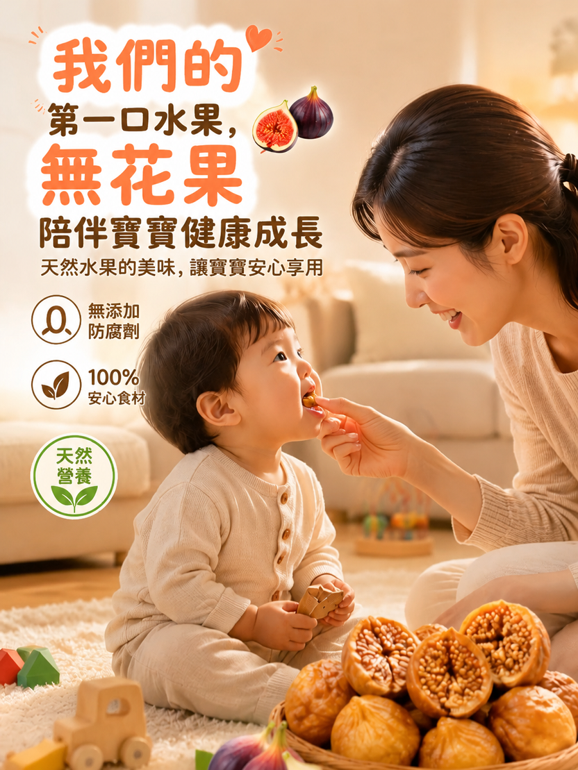 【營養健康】無糖無花果乾特大果大罐裝